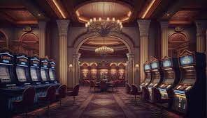 Ilustrasi hiburan sports dan casino modern di ponsel